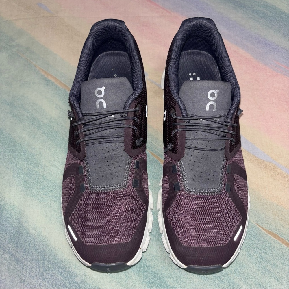 ON RUNNING cloud 5 mulberry eclipse athletic snea… - image 3